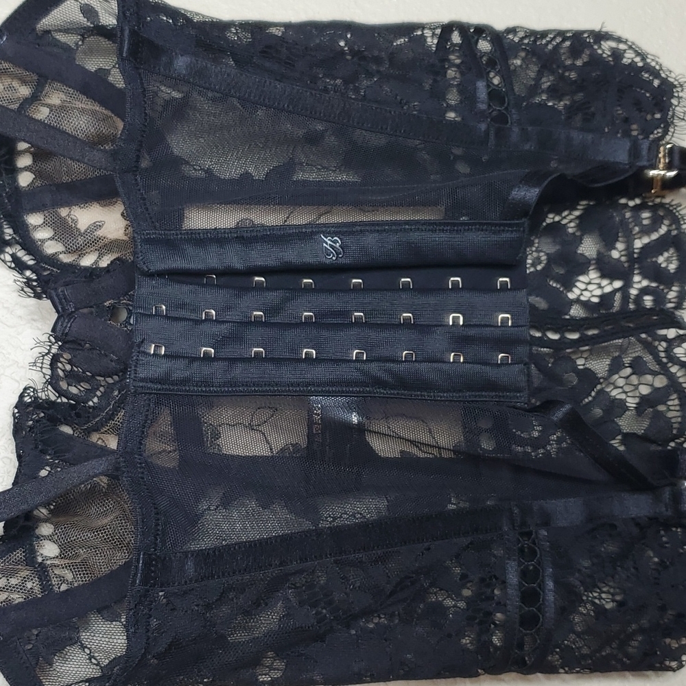 Honey Birdette Black Molly Corset - Picture 5 of 7